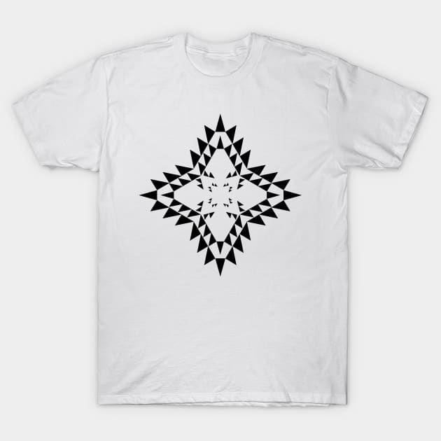 African triangle motif T-Shirt by PaepaeEthnicDesign